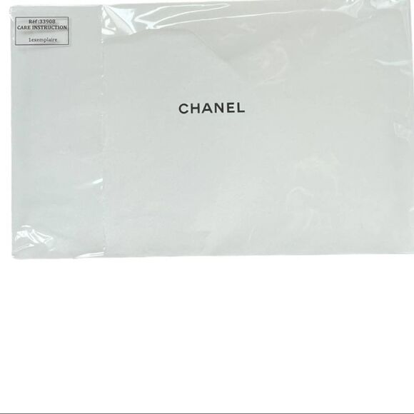 Chanel Large Quilted Shopper Tote Handbag Light Gray - Picture 10 of 12